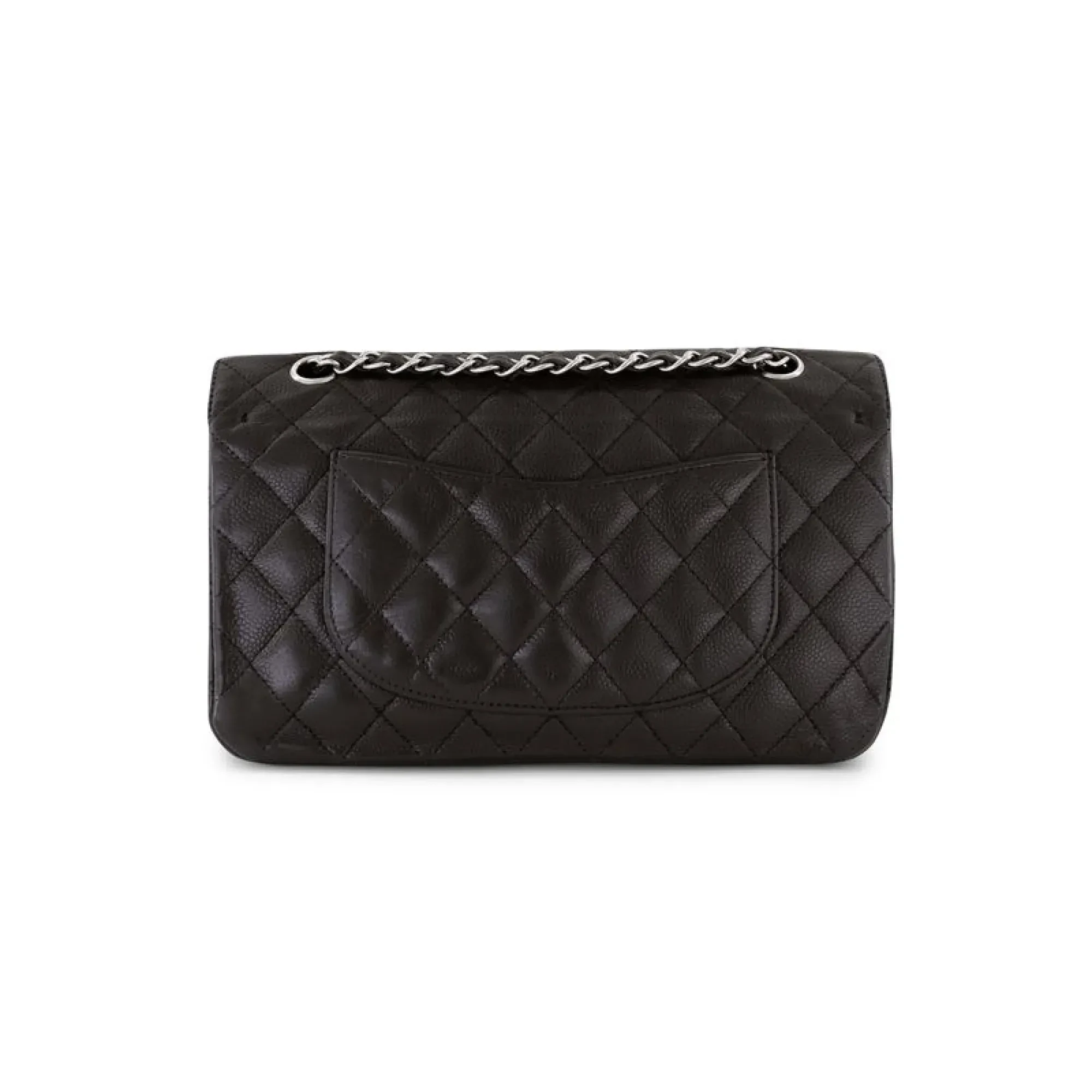 Chanel · Classic Flap · Black Lambskin · Silver Hardware · 2006 - View 3