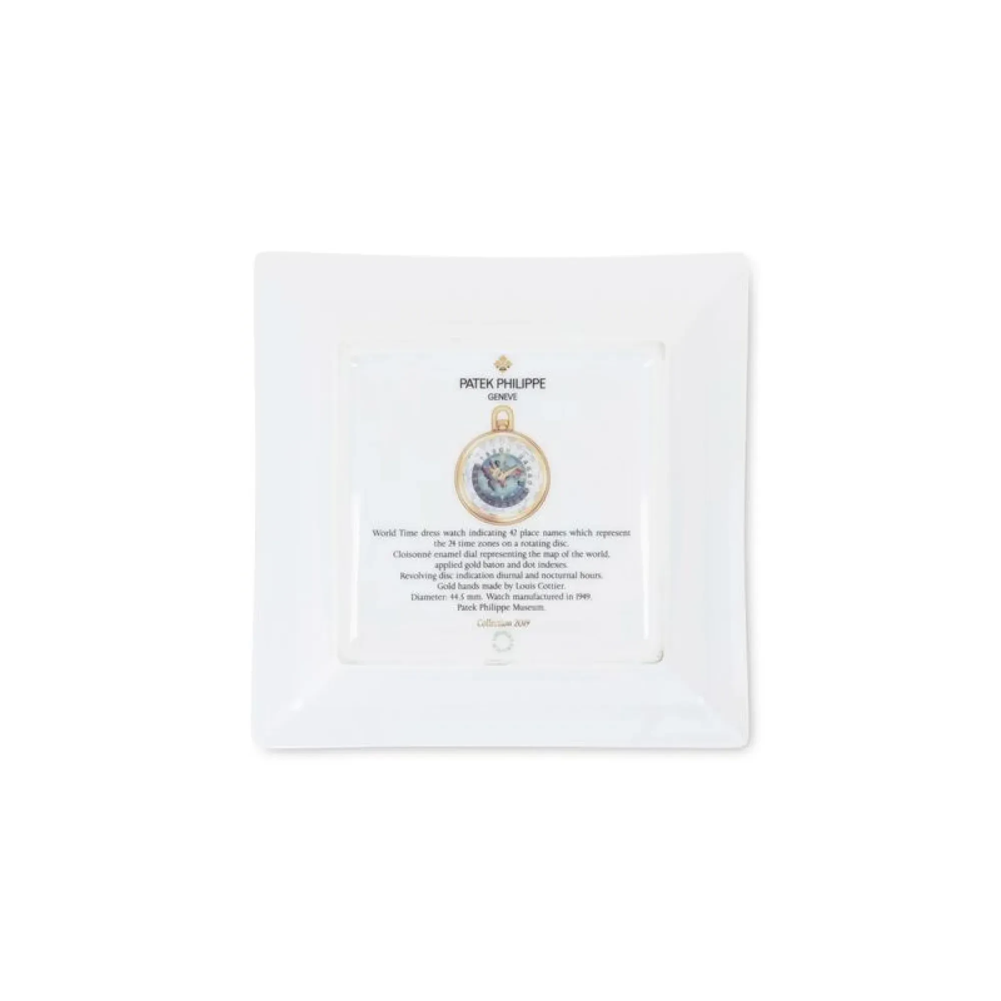 Patek Philippe · Limoges Porcelain Dish · World Time · 2019 - View 3