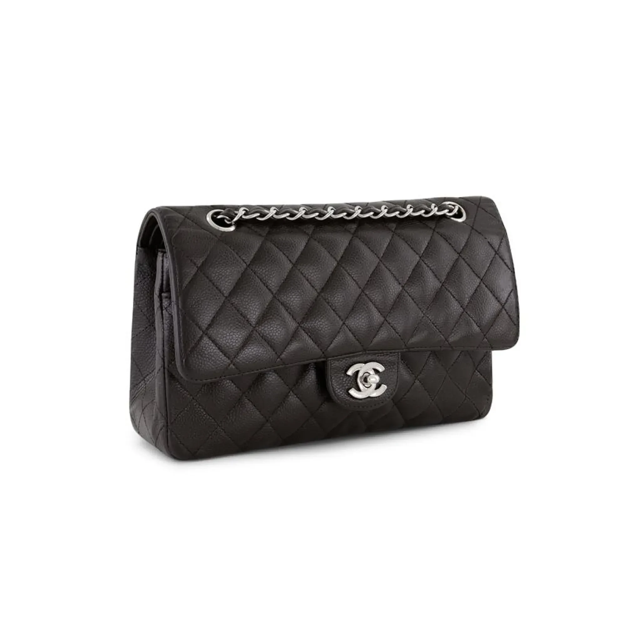 Chanel · Classic Flap · Black Lambskin · Silver Hardware · 2006 - View 4