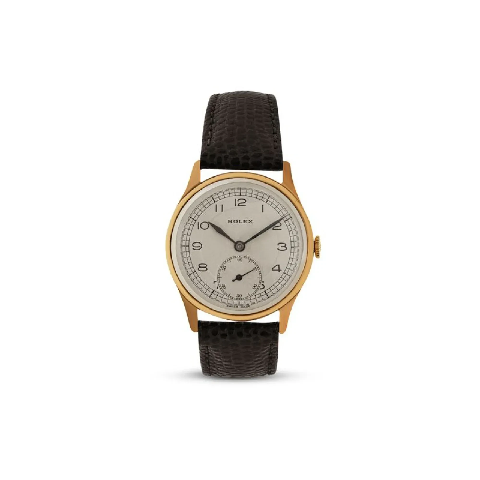 Rolex Rolex · Chronometer · 9ct Gold · Cream Arabic Dial · 1940s
